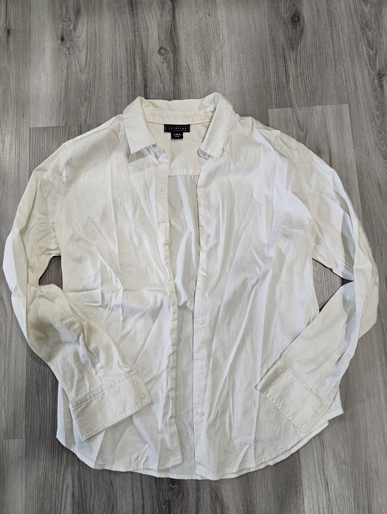 Metaphor Tops - Metaphor White Button-Up Shirt